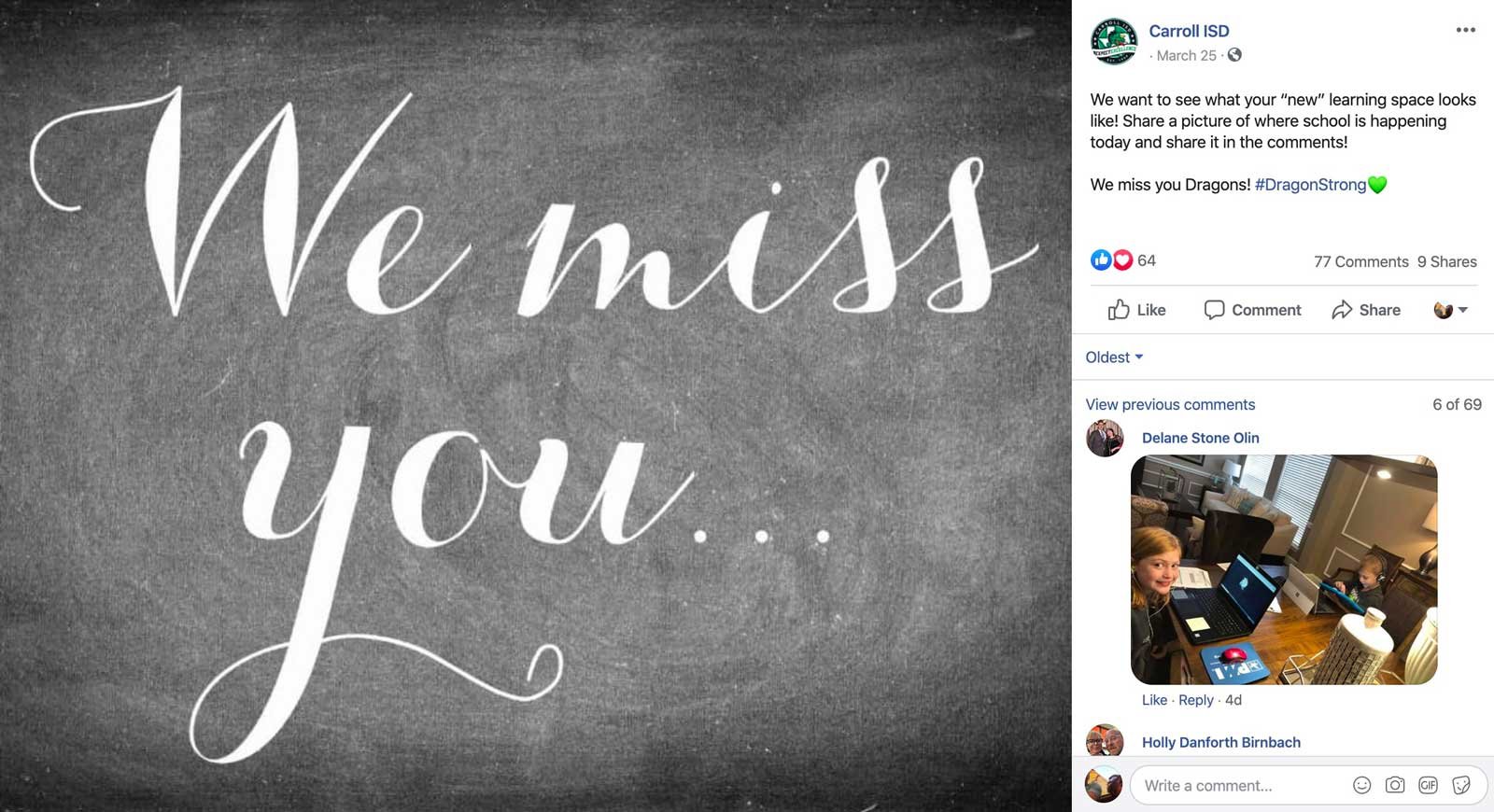 school-facebook-your-are-missed